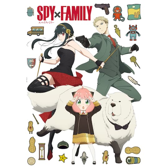 RoomMates Spy x Family: The Forgers Wall Decals